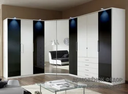 Black Wardrobes Photo For The Bedroom