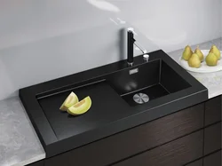 Sink With Wing For Kitchen Photo