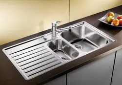 Sink With Wing For Kitchen Photo