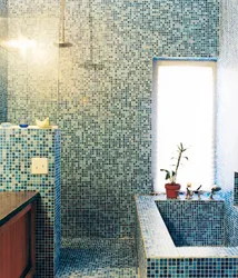 Как выложить мозаику в ванной фото
