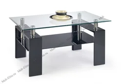 Glass coffee tables for living room photo