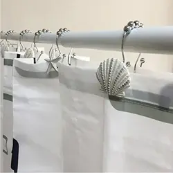 Photo Of Curtain Rings In The Bathroom