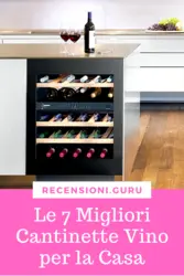 Built-in wine cabinet in the kitchen photo