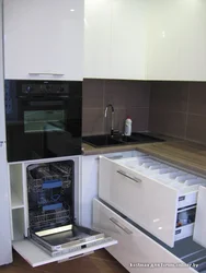 Kitchen with oven 45 cm photo