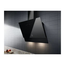 Inclined kitchen hood 50 photos