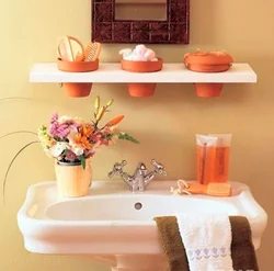 Аксессуары для ванной с цветами фото