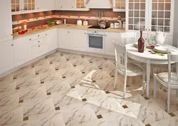 Matte kitchen floor tiles photo