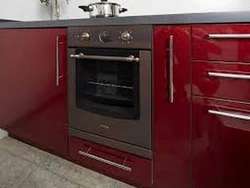 Gas oven photo in the kitchen