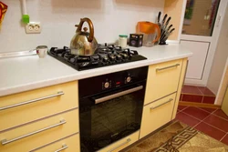 Gas oven photo in the kitchen