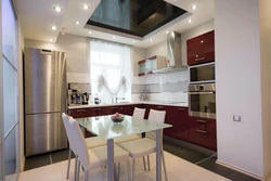 Photo Of Glass Ceiling In The Kitchen