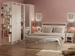 Corner wardrobe in the bedroom photo shatura