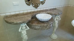 Marble Bathroom Sinks Photo
