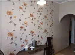 Wallpaper without adjustment for the kitchen photo