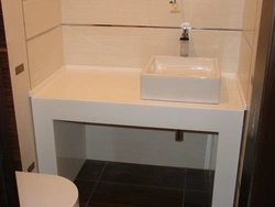 Photo Of Plasterboard Bathroom Countertops