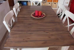 Laminate tables for the kitchen photo
