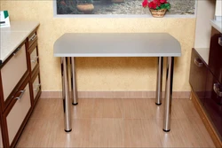 Tabletop with legs for kitchen photo