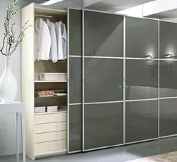 Gray Wardrobes In The Hallway Photo