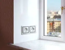 Sockets By The Window In The Kitchen Photo