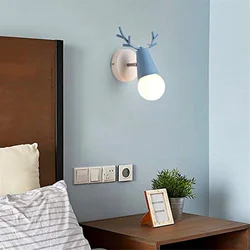 Sconce In The Bedroom With A Switch Photo