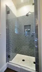 Brick Shower In The Bathroom Photo