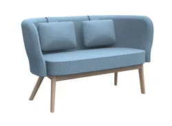 Sofa with legs in the kitchen photo