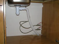 How to connect water in the kitchen photo