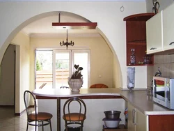 Photo Of Arches In The Kitchen With Bar