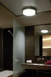 Фото встраиваемые светильники для ванной комнаты