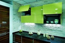 Green Kitchen Tiles Photo