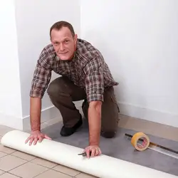 How To Lay Linoleum In The Kitchen Photo
