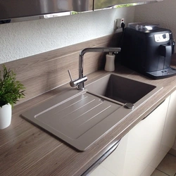 Wooden kitchen sinks photo