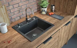 Wooden kitchen sinks photo