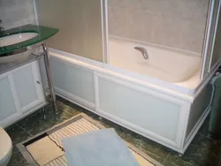 Перегородка в ванную из пластика фото