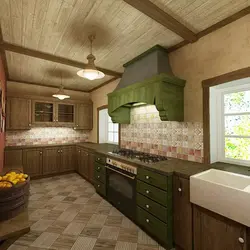 Kitchen in the country 6 acres photo