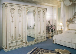 Wardrobe in a classic bedroom photo