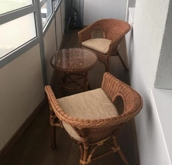 Фото столов и стульев на лоджию