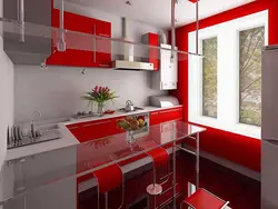 Photo of a high-tech kitchen in Khrushchev