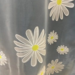 Tulle For The Kitchen With Daisies Photo