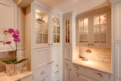 Full-wall kitchen cabinet photo