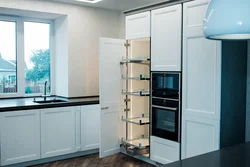 Full-wall kitchen cabinet photo