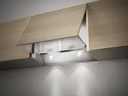 How to install a hood in a kitchen cabinet photo