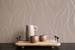Non-woven wallpaper for the kitchen photo