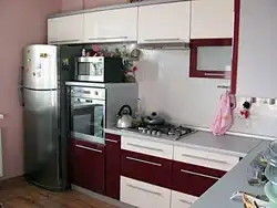 Фото Холодильник И Духовой Шкаф На Кухне