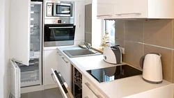 Built-In Kitchen Appliances For A Small Kitchen Photo