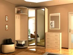 Corner Hallway Compartment With Mirror With Photo
