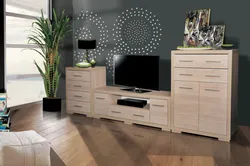Chest Of Drawers And Cabinets In One Living Room Photo