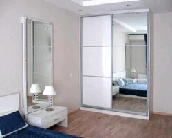 Шкаф Белый С Зеркалом В Спальню Фото