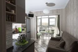 Apartment Photo Studio With Kitchen And Balcony