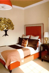 Photo of flowers in the bedroom according to feng shui