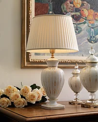 Table Lamps For The Bedroom With Lampshade Photo